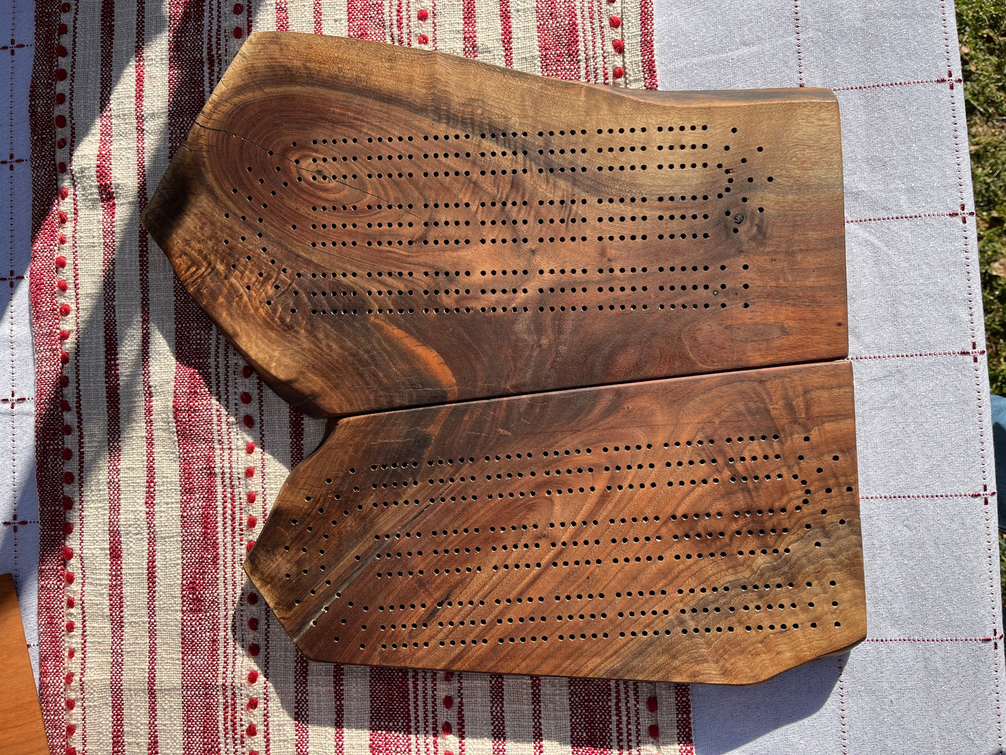 "Book Match" Black Walnut Board